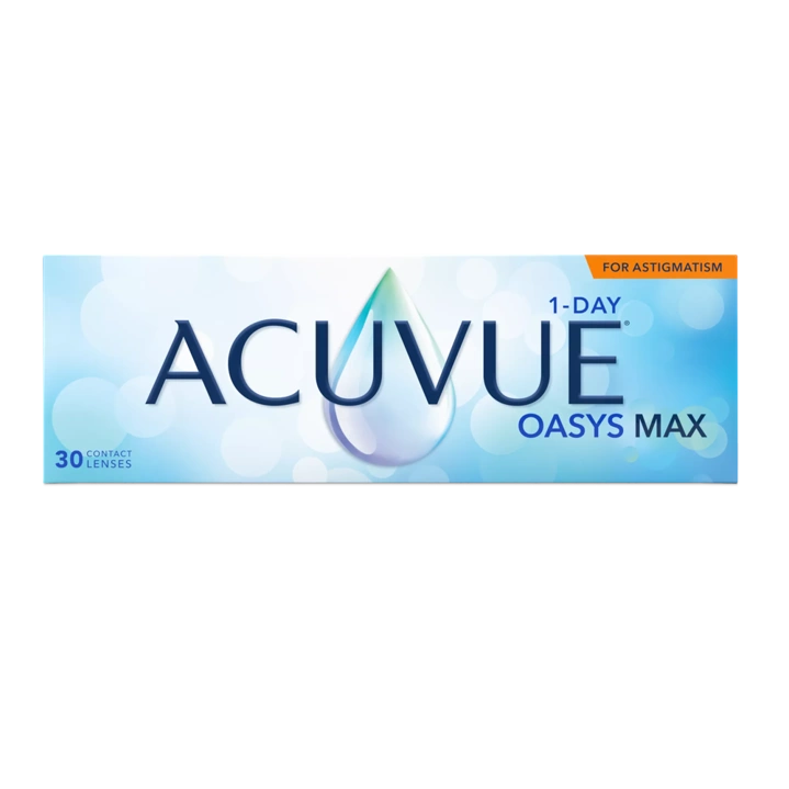 Acuvue Oasys Max 1-Day for Astigmatism, 30-pack