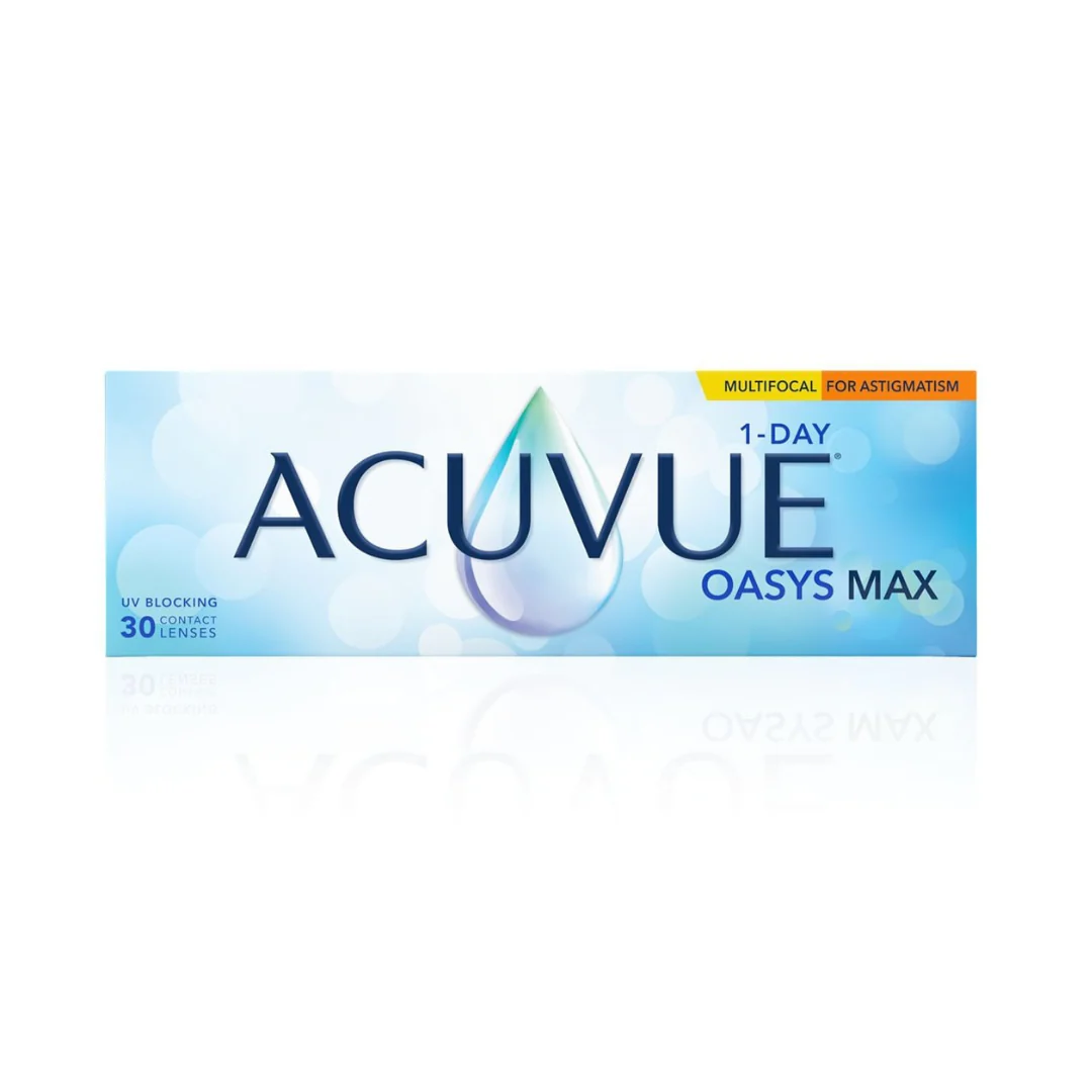 Acuvue Oasys Max 1-Day Multifocal for Astigmatism, 30-pack